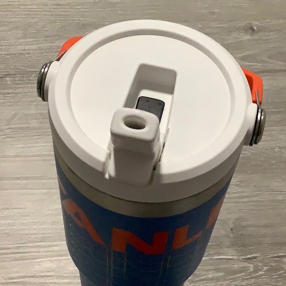 Blue Red & White Stanley Top Handle Water Bottle - Picture 5 of 7